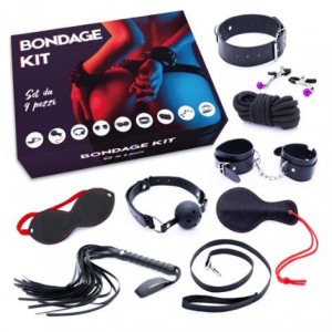 Playsure Bondage Kit - 9 pezzi